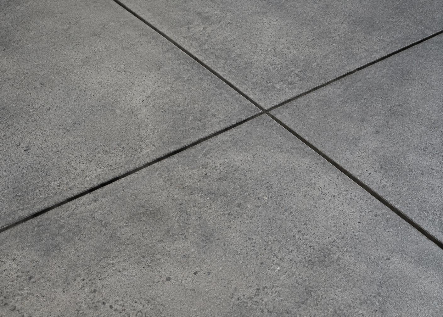 Illustrative close-up of finished concrete joints and texture